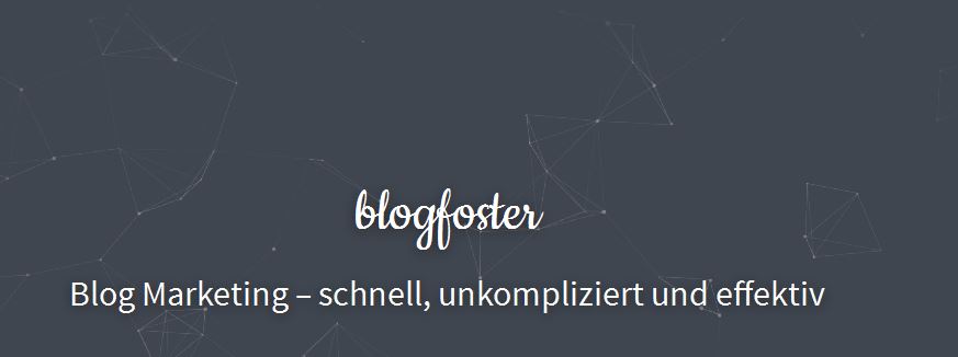 Blogfoster: Erfahrungsbericht und Zukunft des Dienstes