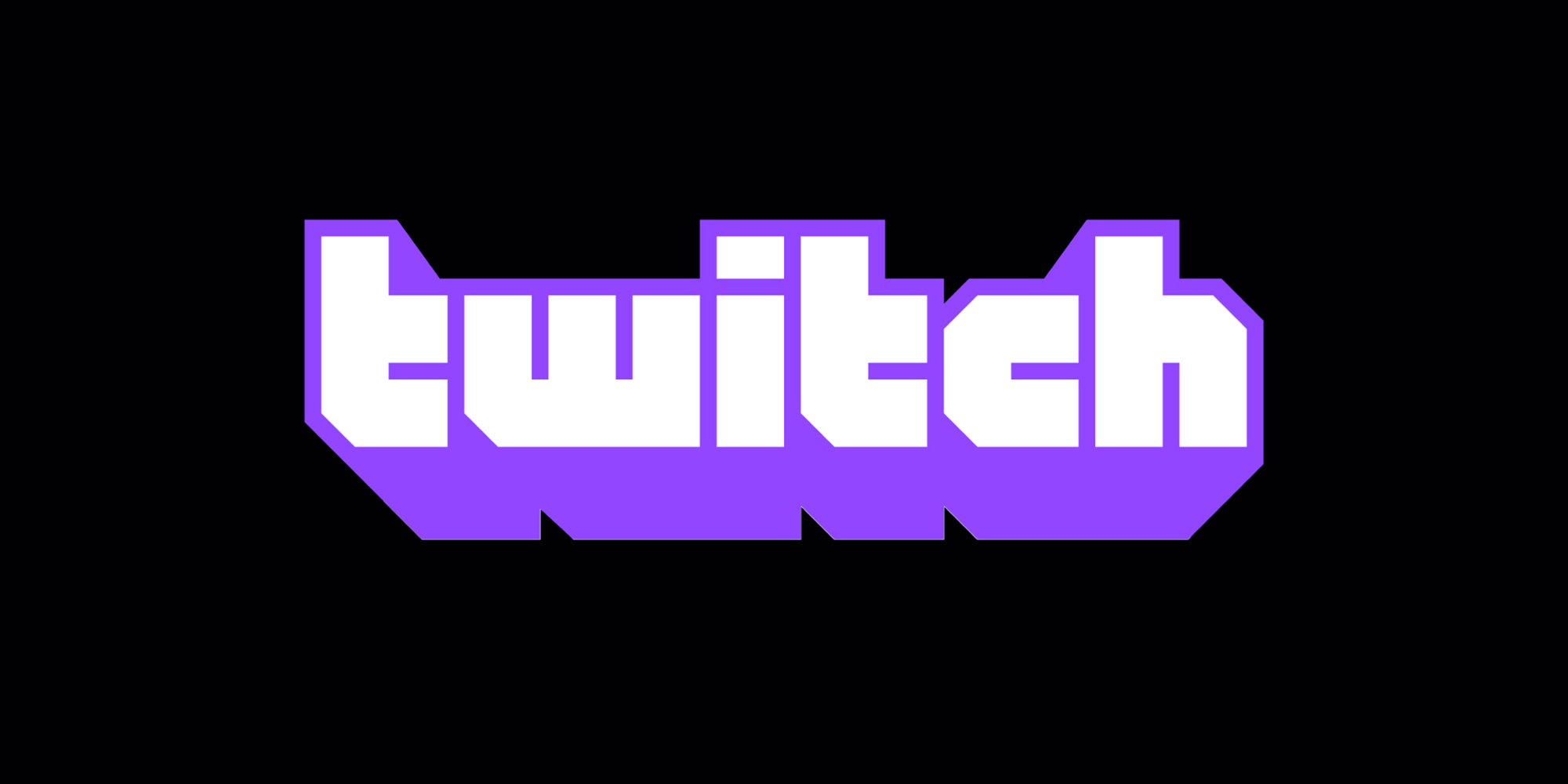 Twitch Logo Black
