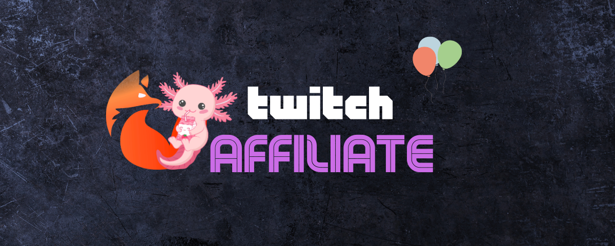 Ich bin jetzt Twitch-Affiliate
